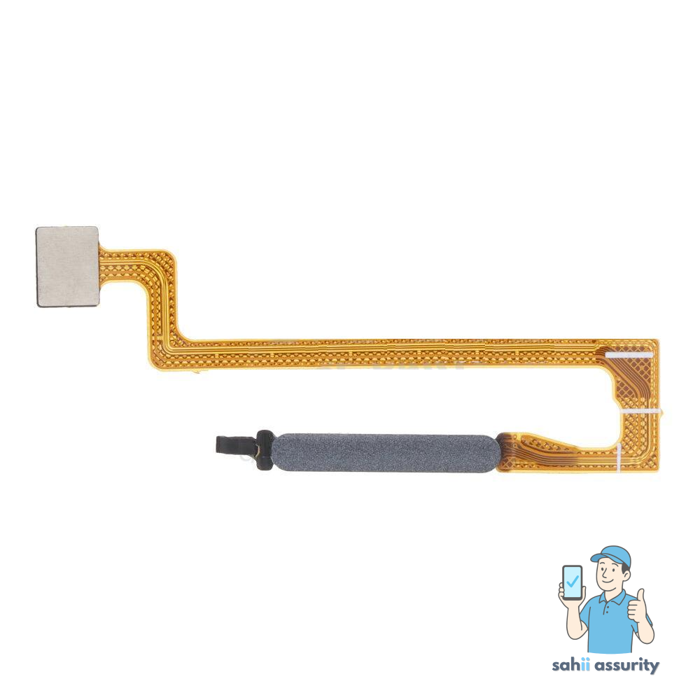 Fingerprint Sensor with Flex Cable for Xiaomi Redmi Note 12 5G Black